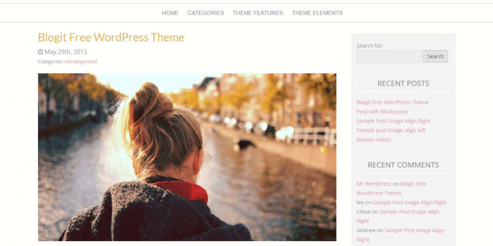 Blogit – A Free WordPress Theme now available